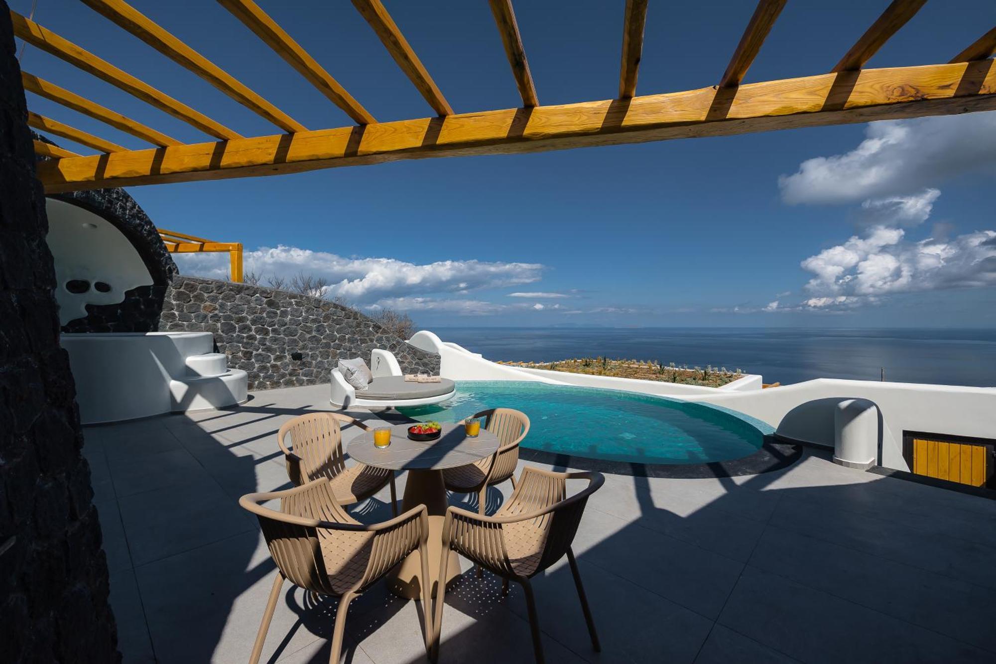 Secret Path Luxury Villas Imerovigli  Ngoại thất bức ảnh