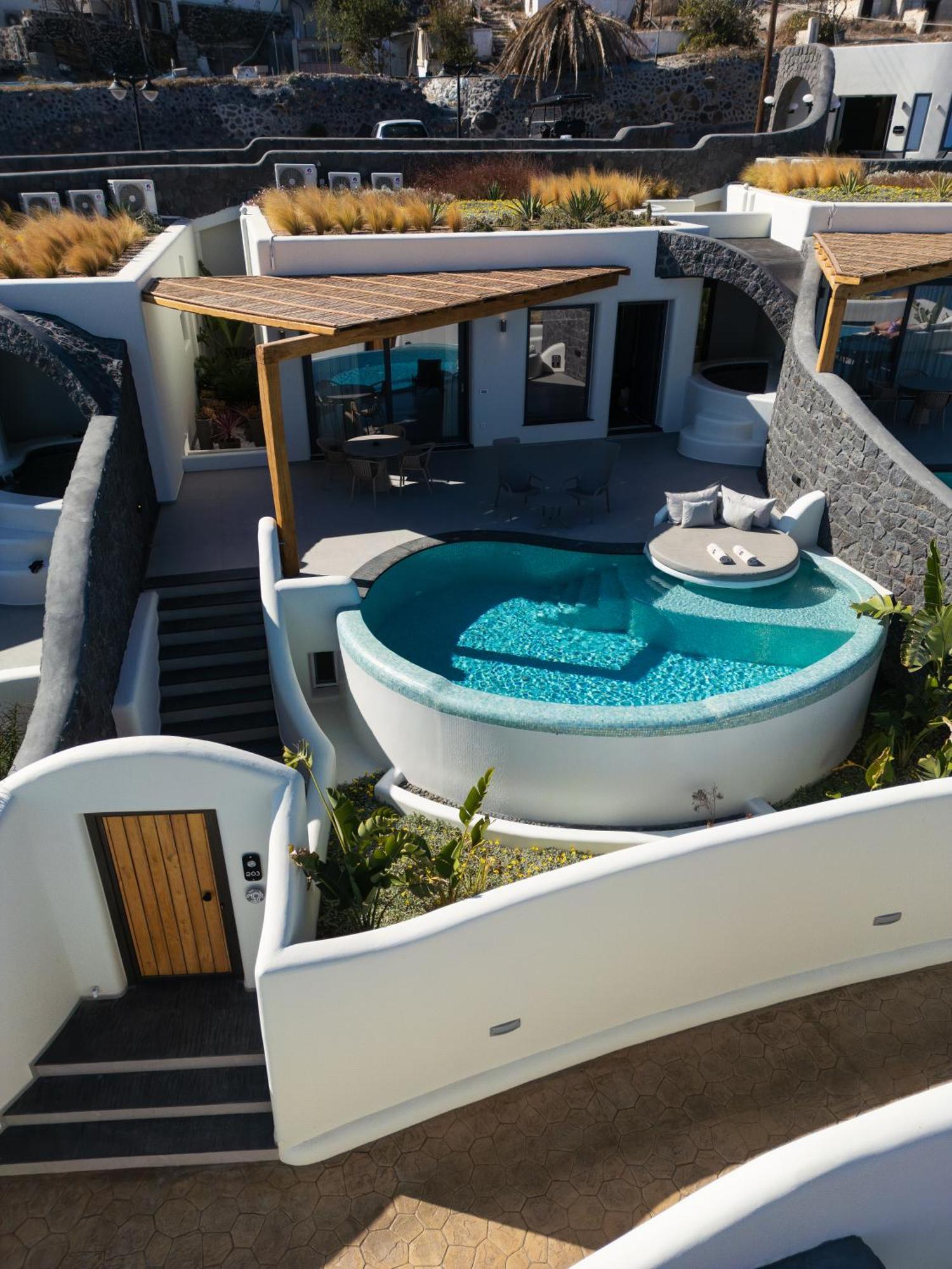 Secret Path Luxury Villas Imerovigli  Ngoại thất bức ảnh