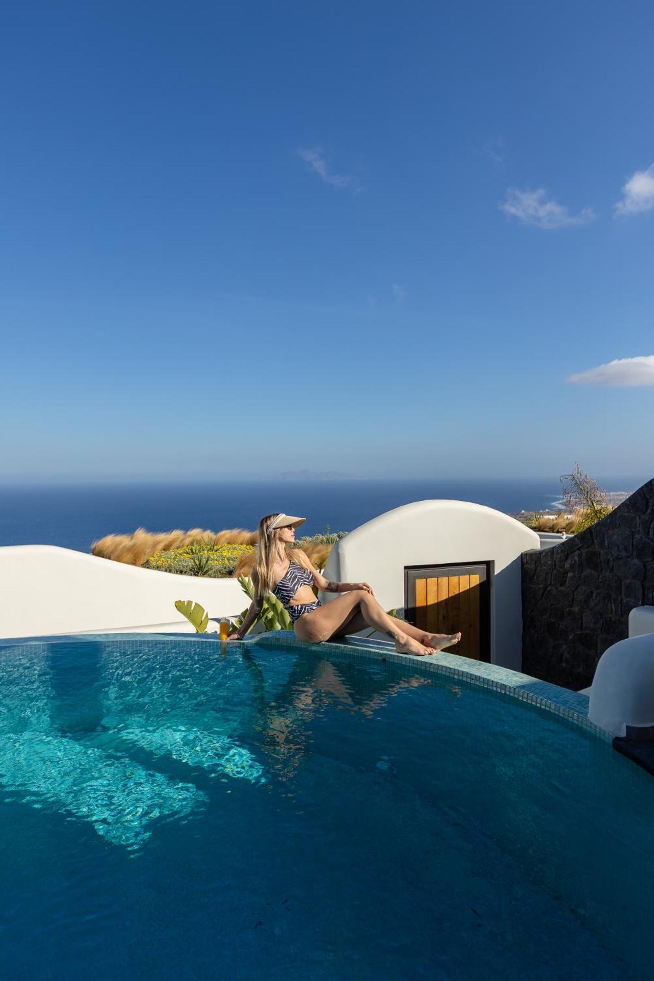 Secret Path Luxury Villas Imerovigli  Ngoại thất bức ảnh